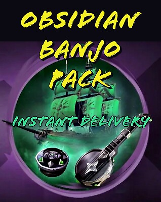 #ad 🔥Sea of Thieves🔥Obsidian Banjo Pack Exclusive Xbox PC MESSAGE DELIVERY INSTANT