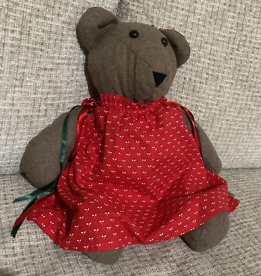 #ad hand made stuffed bear