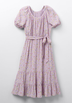 #ad NWT Matilda Jane Enchanted Garden Artist Floral Dress Size XS X Small