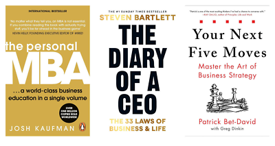 #ad The Personal MBAThe Diary of a CEO Your Next Five Moves 3 Book Set New Stock