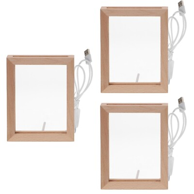 #ad LED Photo Frame Lighted Picture Frame Light Up Picture Frame