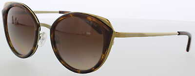 #ad Michael Kors MK1029 116813 Shiny Havanna Gold Round Sunglasses