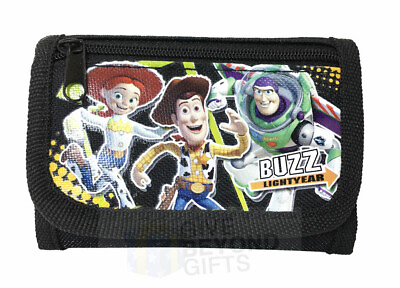 #ad Disney Toy Story Buzz Woody Jess Tri Fold Mini Wallet Kids Back to School Supply