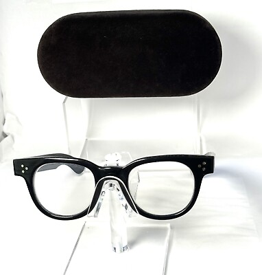 #ad SHADY CHARACTER Frankie 46□22 Black Eyeglasses Sunglasses Frame