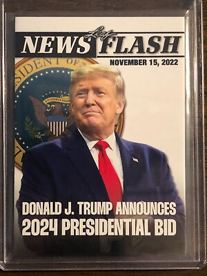 #ad 2022 Leaf News Flash #NF DT1 Donald J. Trump Announces 2024 Presidential Bid