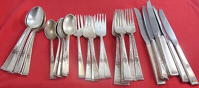 #ad Classic Rose by Reed amp; Barton Sterling Silver Flatware set service for 630 PCS.