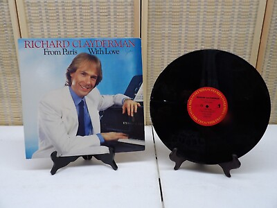 #ad Richard Clayderman From Paris with Love FC 40174 Vinyl 12quot; Record LP