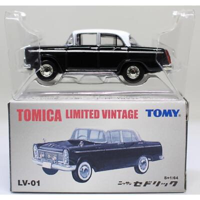 #ad Used Tomica Limited Lv 01C Nissan Cedric Black White Roof 240001020537
