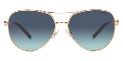 #ad Tiffany TF3083B Sunglasses Aviator 59mm New amp; Authentic