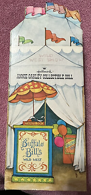 #ad Vintage Hallmark Annie Oakley Doll 1979 Famous Americans Series