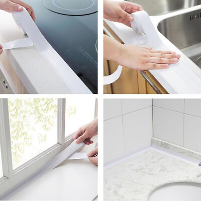 #ad Wall Sealing Tape Waterproof Mold Proof Adhesive Tape Kitchen Bathroom