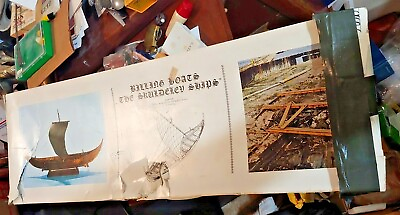 #ad Vintage Billings Boats The Skuldeled Ships Viking Ship Model Free Shipping