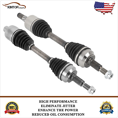#ad Pair Front CV Axle For Jeep 2006 2010 Commander 2005 2008 Grand Cherokee 3.7L
