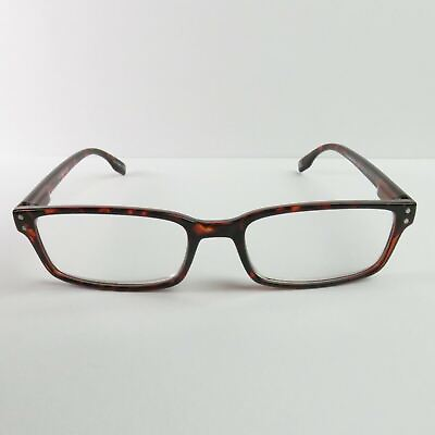 #ad Gamma Ray Glasses Frames Tortoise Rectangular Recycled 1.50