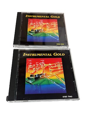 #ad Instrumental Gold 2 CD Set 2 Separate Jewel Cases Various Artists 1992