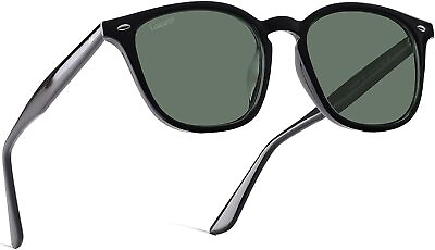 #ad Caiearer Polarized Square Style Sunglasses Acetate Full Frame For Men Women Full