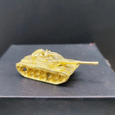 #ad 1:72 Pure Copper Solid Finished Weitman Tiger Heavy Tank Metal Model Decoration
