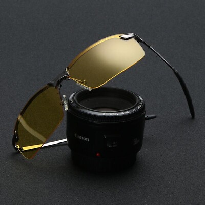 #ad Night amp; Day Vision Polarized Driving Sunglasses HD Glasses UV400 Eyewear