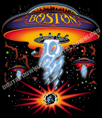 #ad Boston Digital Download Image Rock Band Photo Wallpaper Printable Art W42
