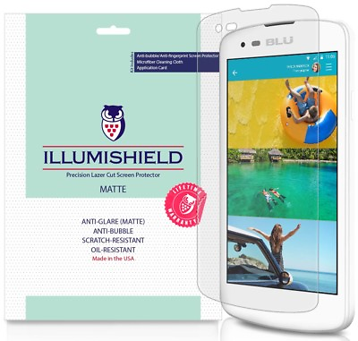 #ad 3x iLLumiShield Matte Anti Glare Screen Protector for BLU Studio X Mini 4G LTE