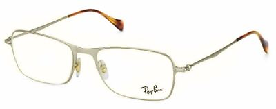 #ad Ray Ban Designer Reading Glasses RB RX6253 2754 52 mm Demi Gloss Gold PICK POWER