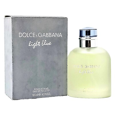 #ad Dolce amp; Gabbana Light Blue for Men Invigorating 4.2oz EDT Spray New