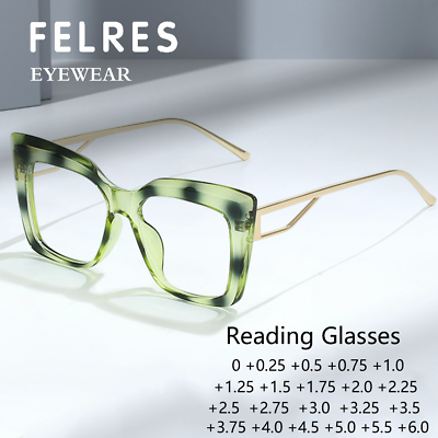#ad Cat Eye Blue Light Blocking Reading Glasses Women Full Frame Clear Lens Glasses