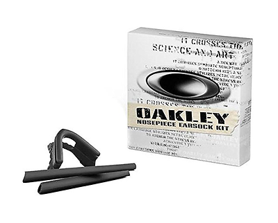 #ad Oakley Pro M Frame Earsocks Ear Pad Kit Nosepiece Black Sunglasses Rubbers New