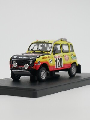 #ad Ixo 1:43 Dakar Racing Renault 4 4x4 Diecast Car Model Metal Toy Vehicle