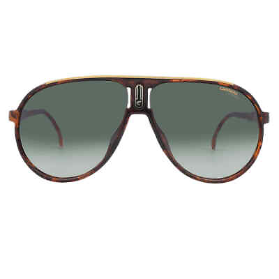 #ad Carrera Green Shaded Pilot Unisex Sunglasses CHAMPION65 N 00UC 9K 62