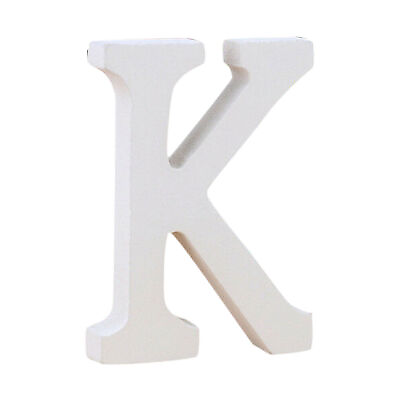 #ad Wooden Letter Hollow Decorative Diy Standing White Large Letter Lightweight
