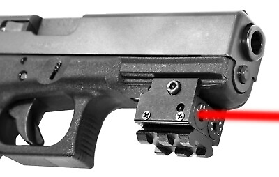 #ad Glock 17 red dot sight upgrade tactical home defense gear aluminum black anbodiz