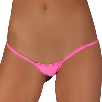 #ad 5Pcs set Womens Sexy Thong Mini G String Underwear Panties Micro Lingerie Panty