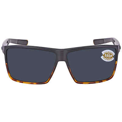 #ad Costa Del Mar RINCON Grey Polarized Polycarbonate Men#x27;s Sunglasses RIN 181 OGP