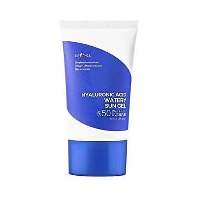 #ad Isntree Hyaluronic Acid Watery Sun Gel Chemical Sunscreen SPF 50 1.69 fl oz $13.50