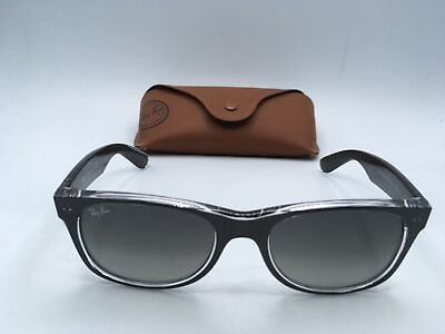 #ad Ray Ban RB2132 Men#x27;s Gunmetal Frame Grey Lens Square Sunglasses 52MM