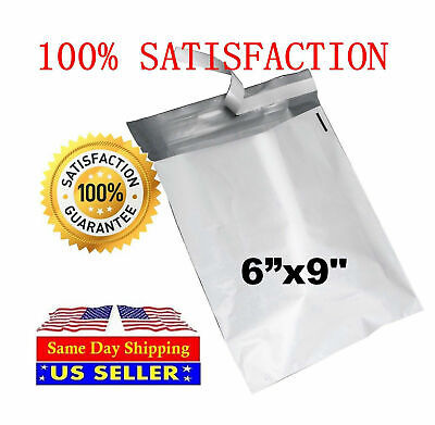 #ad 2000 6quot;x9quot; Poly Mailers Envelopes Shipping Self Seal Privacy Bags ST ShipMailers