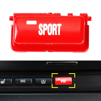 #ad Sport Mode Button Replacement For BMW E Chassis 3 Series E46 M3 1998 2004 Red