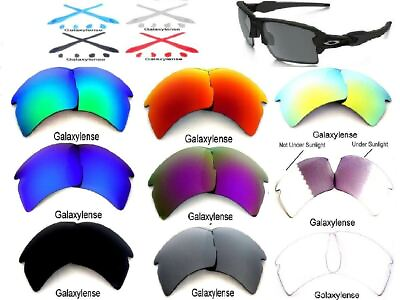 #ad Galaxy Replacement Lenses For Oakley Flak 2.0 XL Sunglasses Multi Colors