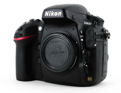 #ad Nikon D800 36.3 MP CMOS FX Format DSLR Camera Body Only 3515 actuations