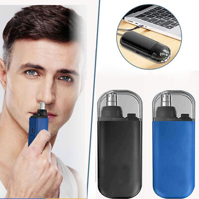 #ad Nose Hair Trimmer USB Charging High Quality Electric Portable Men Nose Hair Tool