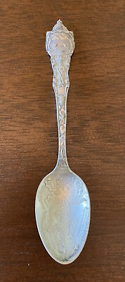 #ad Colorado Antique Souvenir Spoon Sterling Silver
