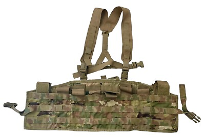 #ad US Army OCP Multicam Molle II Tactical Assault Panel TAP Chest Rig Harness Vest $50.99