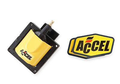 #ad ACCEL 140012 ACCEL Ignition Coil SuperCoil 1984 1998 Ford EEC IV Yellow... $65.95