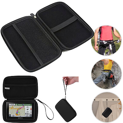 #ad 7 Inch GPS Carrying Case Portable Hard Shell Protective Pouch Storage Bag Cover