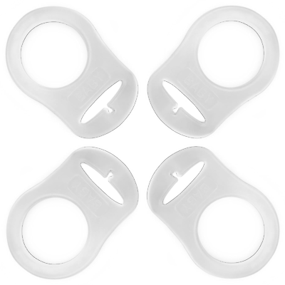 #ad Pacifier Silicone Adapter Rings for Pacifier Holder and Clip MAM Compatible