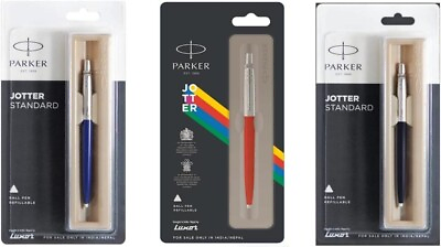 #ad Parker Jotter 3 Colours 1 Black 1 Blue 1 Red Ballpoint Pen O105930