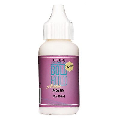 #ad Bold Hold Active Reloaded Strong Hold Glue for Wigs Formulated Oily Skin 1.3oz