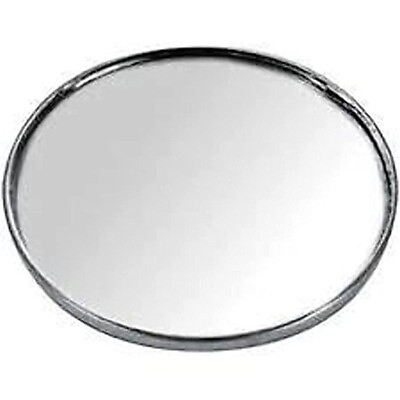 #ad Fits 3 Inch Convex Blind Spot Mirror Aluminum Frame w Adhesive
