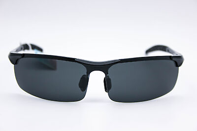 #ad Attcl Black Ultralight Driving Sunglasses 8177 C1 68 13 132